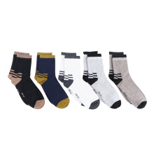 Commerce de gros de couleur personnalisée hommes Crew Socks Chaussettes légères en coton